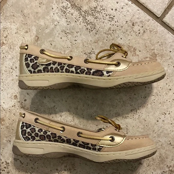 Sperry Women's Leopard Print Boat Shoes - Picture 4 of 7